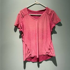 Head Women's Vibrant Pink V-Neck Tee